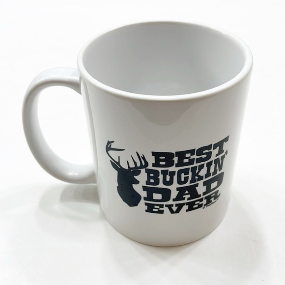 Best Buckin’ Dad Ever coffee mug - Picture 3 of 4